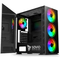 Savio Prime X1 Argb Glass Pc-tårnhus