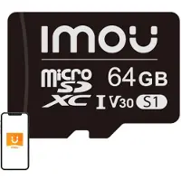 IMOU ST2-64-S1, 64 GB, MicroSD, Klasse 10, NAND, 95 MB/s, 35 MB/s