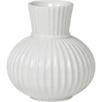 Lyngby Porcelæn Lyngby Tura vase hvid 14,5 cm