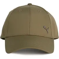 Puma Essentials Metal Cat Baseball Cap, Accessories, Olive, OSFA