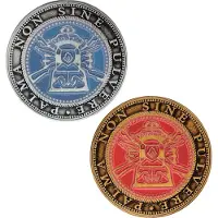 Fanattik Begrænset Udgave Resident Evil 4 Samleobjekter Mønter 2 Pakke Tokens Valuta