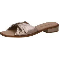 Caprice Mule, brown, made of Leather with Block heel, Size 39