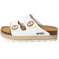 Bayton Pantoletter 'Alizee' hvid