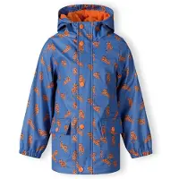MINOTI Overgangsjakke koboltblåt / orange / sort