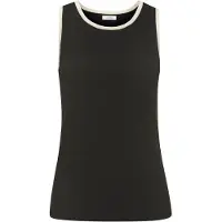 LASCANA Overdel creme / sort