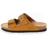 Bayton Pantoletter 'Athena' cognac / mokka