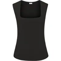 LASCANA Overdel black denim