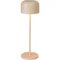 Konstsmide Lille Bordlampe LED USB Sandfarved 2200K/2700K dæmpbar