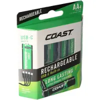 Coast Zithion-x Alkalisk Genopladeligt Batteri