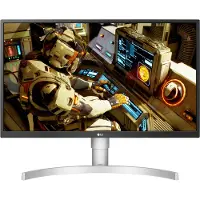 LG 27UL550P-W - LED-skærm - 27 - 3840 x 2160 4K - IPS - 300 cd/m² - 1000:1 - HDR10 - 5 ms - 2xHDMI, DisplayPort
