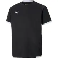 Puma teamLIGA Football Jersey Youth, Clothing, Black/White, 15-16Y