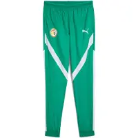 Puma Senegal Træningsbukser Pre Match Woven Africa Cup of Nations 2025 - Grøn/Hvid, størrelse Medium