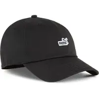Puma Essentials No. 1 Logo Patch Baseball Cap, Accessories, Black, M