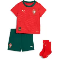 Puma Portugal 2025 Home Babykit Toddler, Clothing, Sport Red/Sugared Almond, 9-12M
