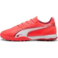 Puma KING MATCH TT Football Boots Unisex, Shoes, Glowing Red/White/Red Fire, 42.5