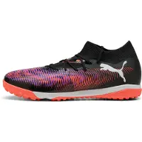 Puma FUTURE 8 MATCH TT Football Boots Unisex, Shoes, Black/White/Glowing Red, 42.5