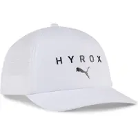 Puma x HYROX Trucker Cap, Accessories, White, OSFA