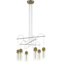 Eglo ZACHARO 1 LYSEKRONE 6X360LM EG/KLAR