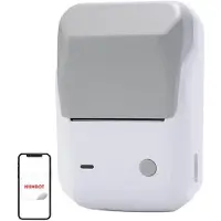 Niimbot etiketprinter Portable Label Printer B1 Grey (B1 Grey)