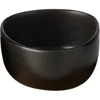 Aida Raw Organic skål Titanium Black