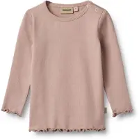 Wheat Bluse - Rib - Ida - Rose Powder - - 2 år (92) - Bluse