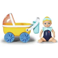 Baby Born Splish Splash Pram with Emma, Badedukke, Dreng/Pige, 1 År, Flerfarvet