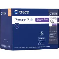 Trace Minerals Elektrolyt Stamina Power Pak, Concord Druva - 30 pakker