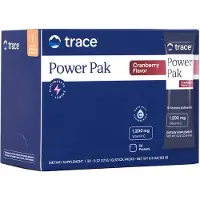 Trace Minerals Research Elektrolyt Stamina Power Pak, Tranebær - 30 pakker