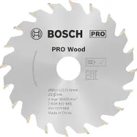Bosch Accesorios 85x15x20d Rundsavsklinge Til Træ