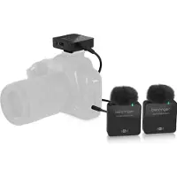 Behringer GO CAM Wireless 2 Dual Clip-on Microphone System