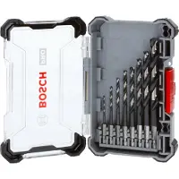 Bosch Impact Control - Borebitsæt - twist-bit - 8 stykker - H8 - sekskantet