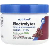 Nutricost , Elektrolyter, Avanceret Hydrering Kompleks, Grape, 8.4 oz (234 g)