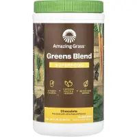 Amazing Grass , Grøn Blend Superfood, Chocolate, 1.06 oz (480 g)