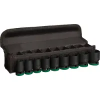 Bosch 2 608 003 038, Topnøglesæt, 1/2, Metric, 9 hoved(er), 10,11,13,17,19,21,22,24,27 mm, Kasse