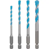 Bosch Accesorios Expert Vægbor Hex-9 4-8 Mm 4 Enheder