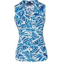 KOROSHI Bluse blå / navy / hvid
