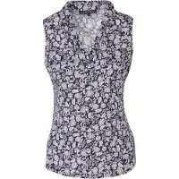KOROSHI Bluse navy / pink