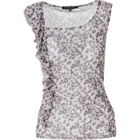 KOROSHI Overdel beige / brun / sort