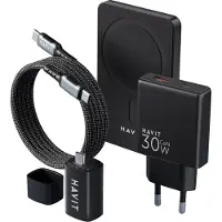 Havit Gan 30w Kit Usb-c Vægoplader