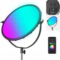 Neewer ringlampe LED Edge-lit RGB Bluetooth vlog 65W 18 med 14mm/16mm / Gr18c