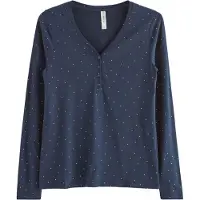 Lindex Pyjamas navy / hvid