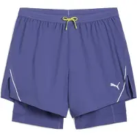 Puma ULTRAWEAVE 2-in-1 5" Running Shorts Men, Sport, Blue Crystal, M