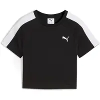 Puma T7 Baby Tee Youth, Shop, Black, 15-16Y
