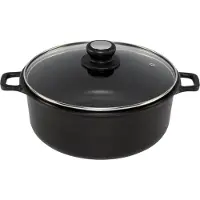 De Buyer Choc Extreme Saucepot With Glass Lid 28 Cm Induction Gryde