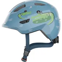 ABUS Smiley 3.0 - blue croco - MEDIUM (50-55 cm)