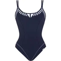Sunflair Badedragt navy / hvid