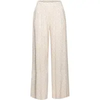 LASCANA Pyjamasbukser beige / hvid