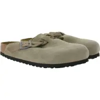 Birkenstock Pantoletter 'Boston' taupe