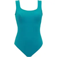 Vivid Badedragt cyanblå