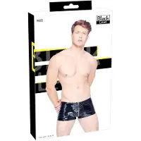 Black Level Vinyl Biker Pants for Men
